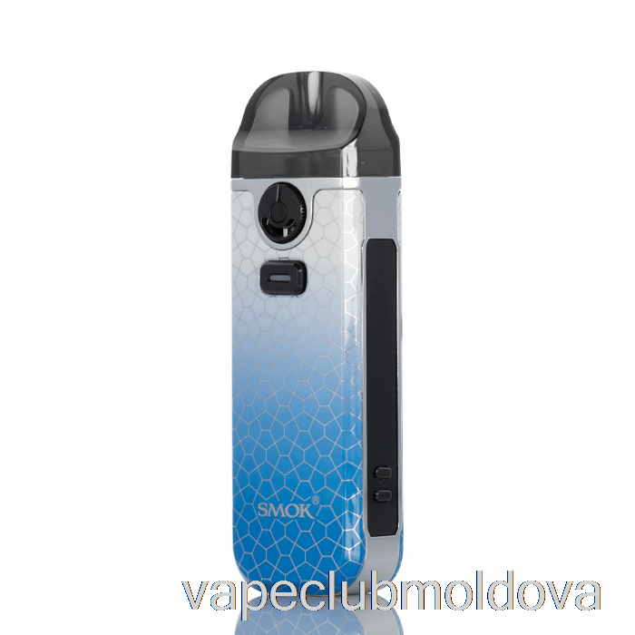 Vape Mod Smok Nord 4 80w Pod Kit Albastru Gri Armura